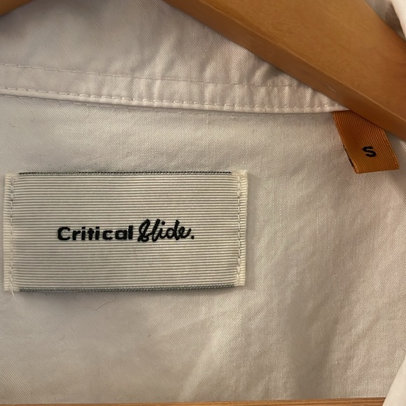 Critical Slide Short Sleeve Button Down Shirt - Size S - Picture 4 of 6